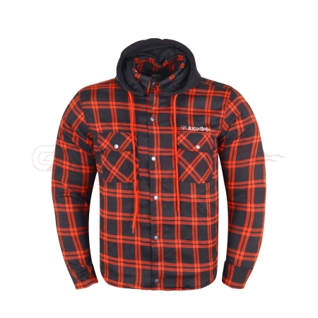 Men Motorcycle Armored Kevlar Flannels Shirts